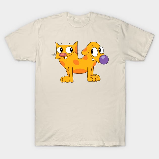 Catdog t shirt hotsell